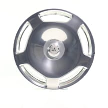 Hub cap centre lock design silver polished Genuine Mercedes-Maybach | A2234016000/4000500