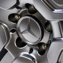 genuine Mercedes-Benz center hub caps black matt A46140001259007 | A46140001259007-B