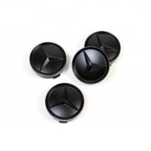 genuine Mercedes-Benz center hub caps black matt A46140001259007 | A46140001259007-B