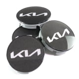 Hub cap set graphite grey 49mm new logo genuine KIA