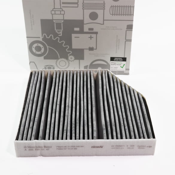Innenraumfilter Aktivkohlefilter A2058350147  Original Mercedes-Benz | A2058352700