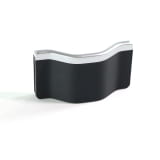 Insert console centrale VW Tiguan 3 CT1 noir chrome Original Volkswagen