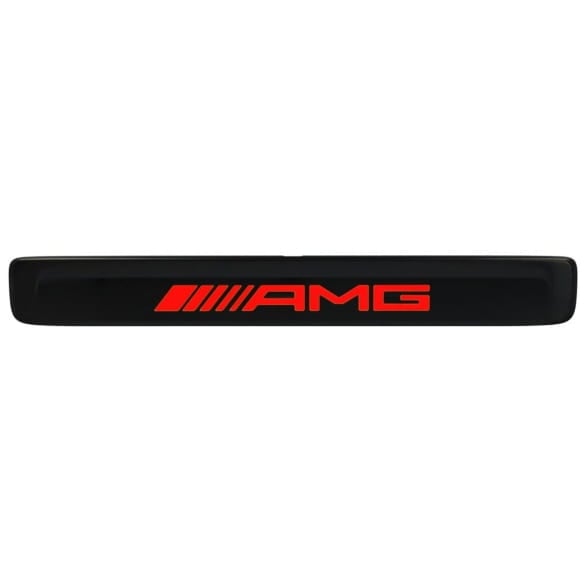 AMG Door Sill Trim illuminated black/red EQE SUV X294 | A2976804508-X294