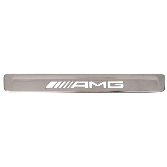 AMG Door Sill Trim illuminated silver/white EQE X294 | A2976804408-X294