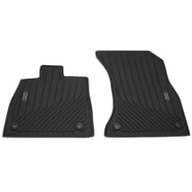 Gummi Fußmatten Audi Q5 GU vorne 2-teilig Schwarz | 8MB061501