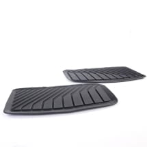 Gummi Fußmatten Audi e-tron GT hinten 2-teilig Schwarz | 4J3061511 041