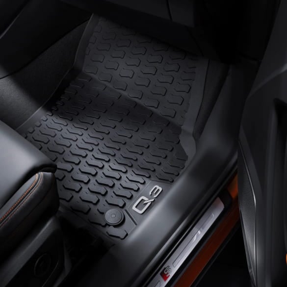 Gummimatten Fußmatten Satz 2-teilig vorne Q3 Original Audi
