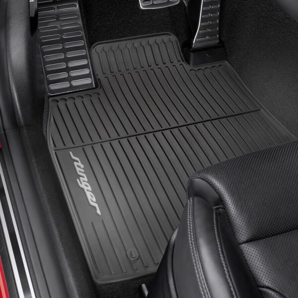 Gummimatten Fußmatten KIA Stinger CK Allradantrieb schwarz 4-teilig Original KIA