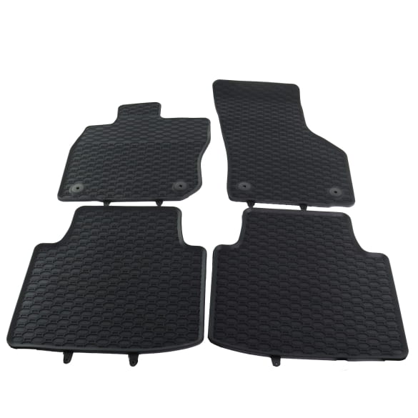 Gummifußmatten Plus Passat B9 4-teilig Schwarz Original VW | 3J1061551 041 Gummifußmatten Plus Passat B9 4-teilig Schwarz Original VW | 3J1061551 041
