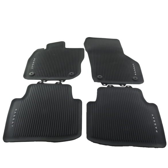 Gummifußmatten Premium Passat B9 4-teilig Schwarz Original VW | 3J1061500 82V Gummifußmatten Premium Passat B9 4-teilig Schwarz Original VW | 3J1061500 82V