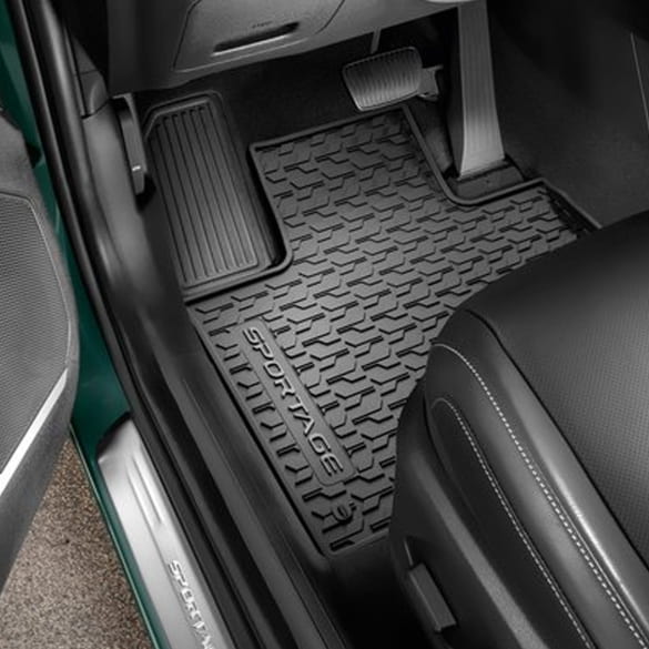 Gummimatten Fußmatten KIA Sportage Plug-In Hybrid NQ5 schwarz 4-teilig Original KIA