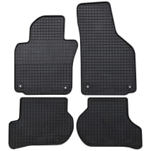 Petex Gummimatten Fußmatten VW Scirocco 4-teilig Schwarz | 61110-Scirocco