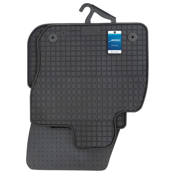Petex Gummimatten Fußmatten VW Tiguan III 4-teilig Schwarz | 63811-Tiguan Petex Gummimatten Fußmatten VW Tiguan III 4-teilig Schwarz | 63811-Tiguan