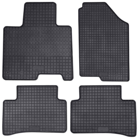 Petex Gummimatten Fußmatten KIA Sportage NQ5 4-teilig Schwarz