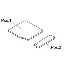 Veloursmatten Fußmatten EQS SUV X296  | A2966807506 9K26