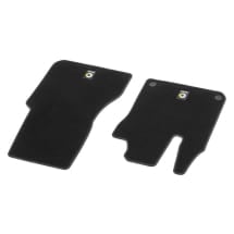 Veloursmatten Fußmatten smart 453 schwarz 2-teilig | A4536809904 9J74