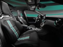 Lüftungsdüsen A-Klasse A45 AMG Petronas Edition W176  | W176-pretrolgrün-Luftdüsen