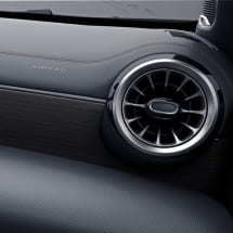 Belüftungsdüsen Turbinenoptik Silber A-Klasse Original Mercedes-Benz | Turbinenoptik-Luftduesen-silber-schwarz-177