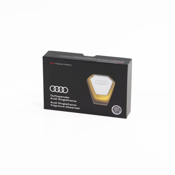 Duftspender Singleframe gelb belebend Duftstick Original Audi