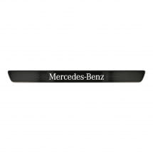 Mercedes-Benz Einstiegsleisten schwarz/weiß Original Mercedes-Benz | A1776804407