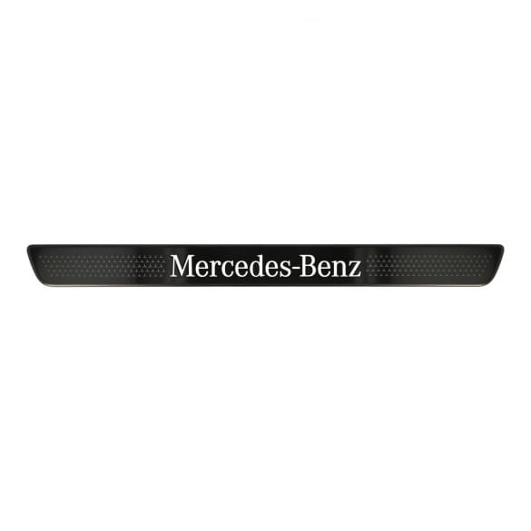 Mercedes-Benz Wechselcover Einstiegsleisten schwarz/weiß Original Mercedes-Benz