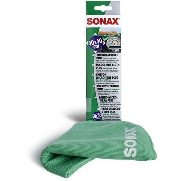 SONAX Microfasertuch PLUS Interieur Scheiben 40x40cm