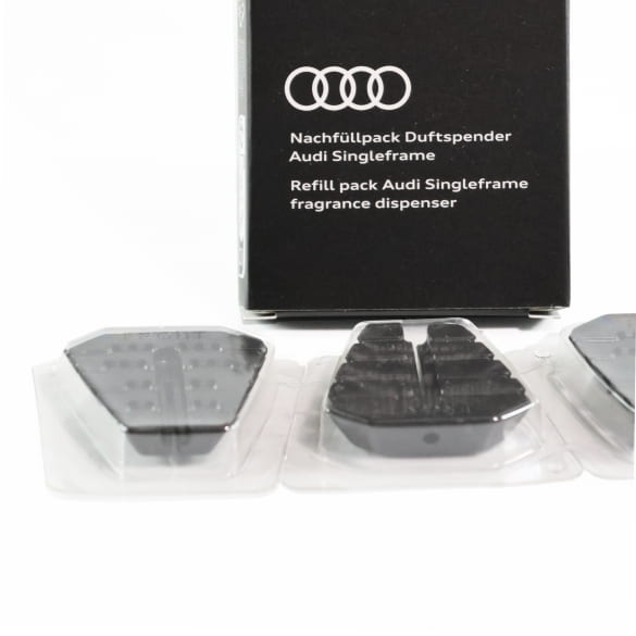 Audi 81A087009B Nachfüllpack Duftspender Singleframe Duftstick, Gelb  Belebend : : Auto & Motorrad