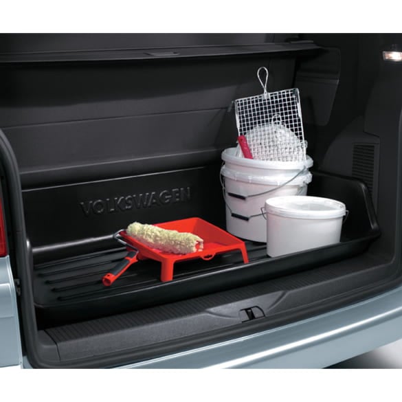 Gepäckraumwanne Kofferraum Schriftzug Gummi schwarz VW T6.1 | 7H0061170