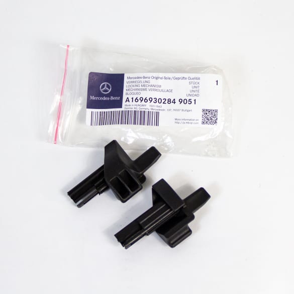 Verriegelung für Laderaumabdeckung A-/B-Klasse W169 W245 Original Mercedes-Benz | A1696930284 9051