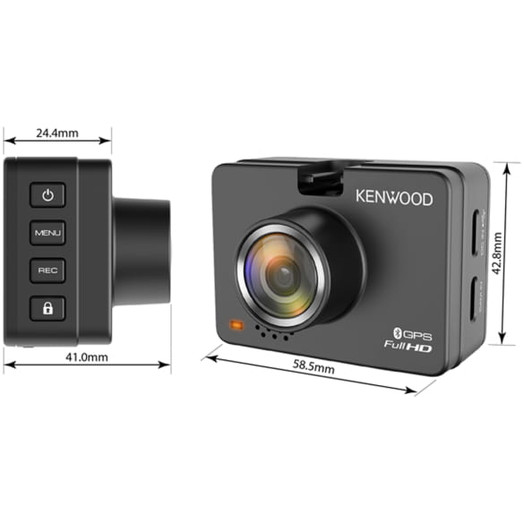 Dashcam Kenwood DRV-A310W Full HD 2,0 Zoll LCD-Display | DRV-A310W