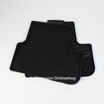 Car rubber floor mats Mercedes A-Class W176 rear | original Mercedes-Benz | A1766805101 9G33