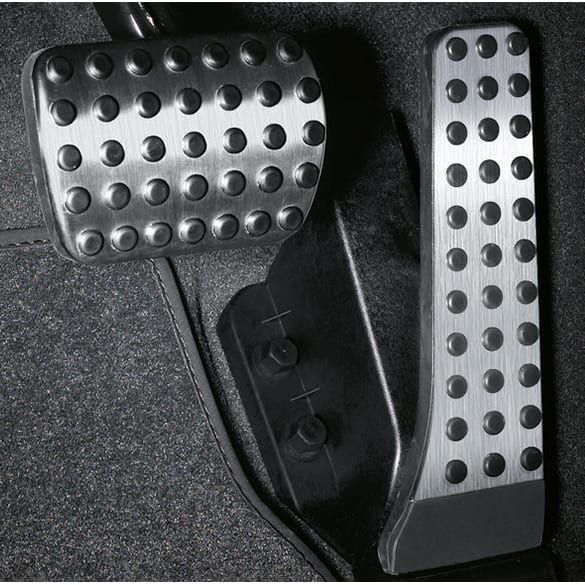 Stainless steel pedal covers CLS C257 genuine Mercedes-Benz | A0002900500-CLS