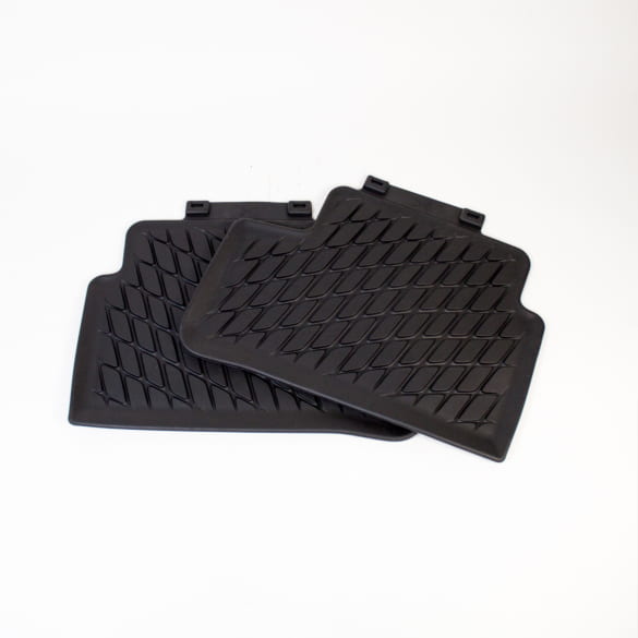 All-season rear floor mats EQA H243 genuine Mercedes-Benz