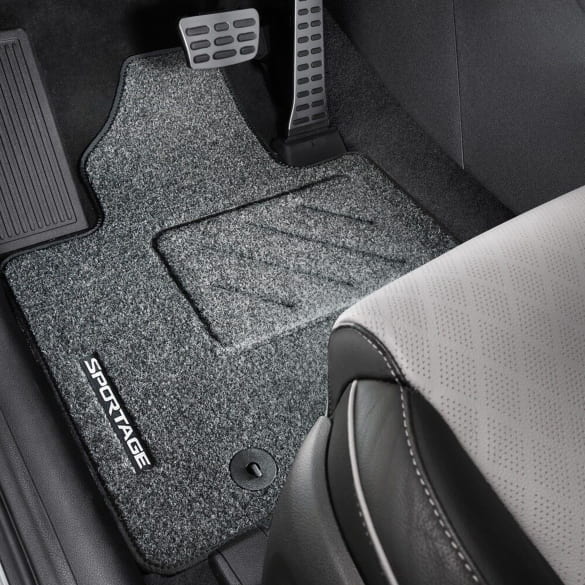 Fabric mats carpet floor mats KIA Sportage QL black 4-piece set Genuine KIA
