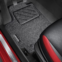 Floor mats KIA Picanto JA black 4-piece set Genuine KIA | G6141ADE00