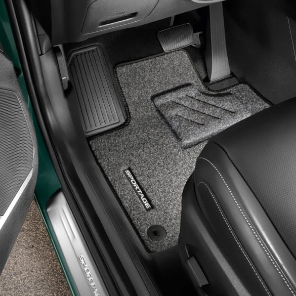 Floor mats KIA Sportage NQ5 black 4-piece set Genuine KIA | R2141ADE00