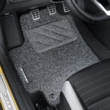 Floor mats KIA Stonic YB black 4-piece set Genuine KIA | H8141ADE52