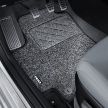 Needle felt floor mats set 4-piece KIA RIO YB | H8143ADE01