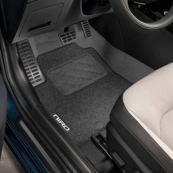 Needle felt floor mats KIA Niro SG2 Hybrid black 4-piece set Genuine KIA