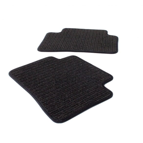 rear rep floor mats black C-Class W206 S206 genuine Mercedes-Benz