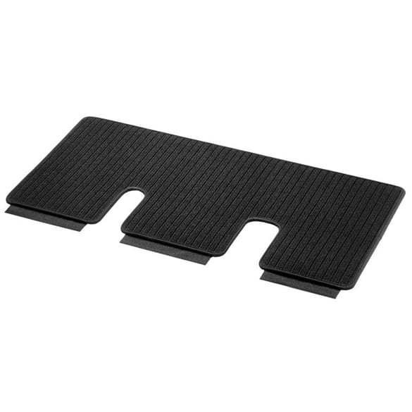 Rep floor mats V-Class W447 black luggage compartment single rail compartment divider