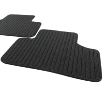 Rep mats Floor mats GLC X254 black 2-piece rear | A2546805504 9G32