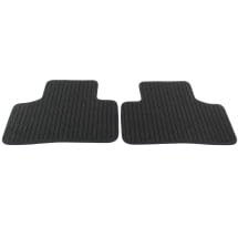 Rep mats Floor mats GLC X254 black 2-piece rear | A2546805504 9G32