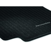 Rep Mats Floor Mats E-Class W214 black 2-piece front Genuine Mercedes-Benz | A2146800404 9G32-W214