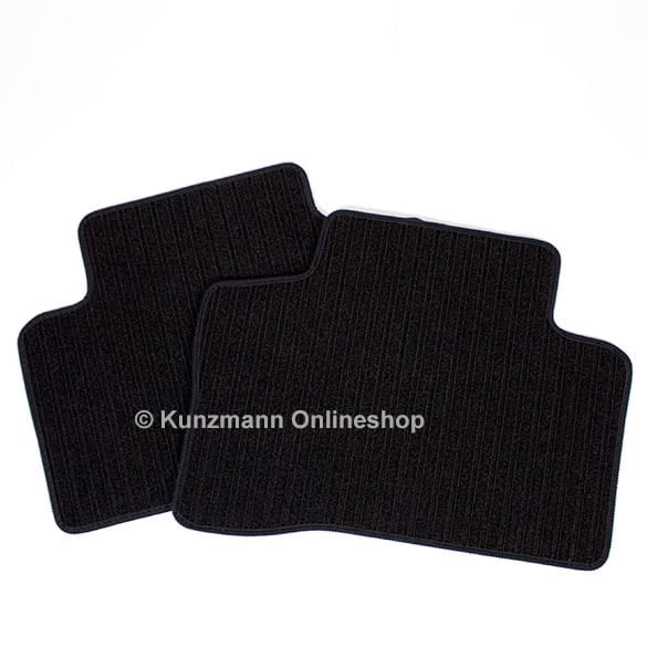 Rips floor mats 2-piece set rear EQC SUV N293 black Genuine Mercedes-Benz