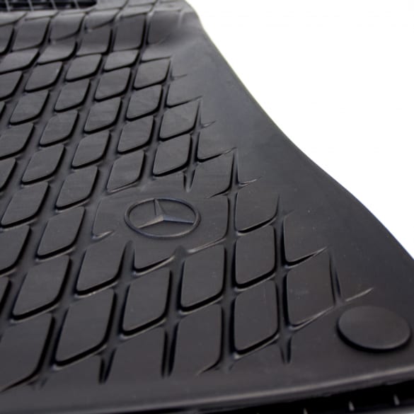 Rubber Front Floor Mats GLA H247 Genuine MercedesBenz