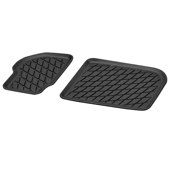 All-season rear floor mats 3rd row of seats GLB X247 genuine Mercedes-Benz