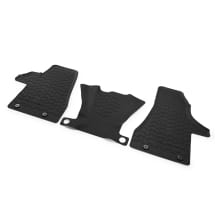 All-weather floor mats 3-piece set front titanium black | 7H1061500D 82V