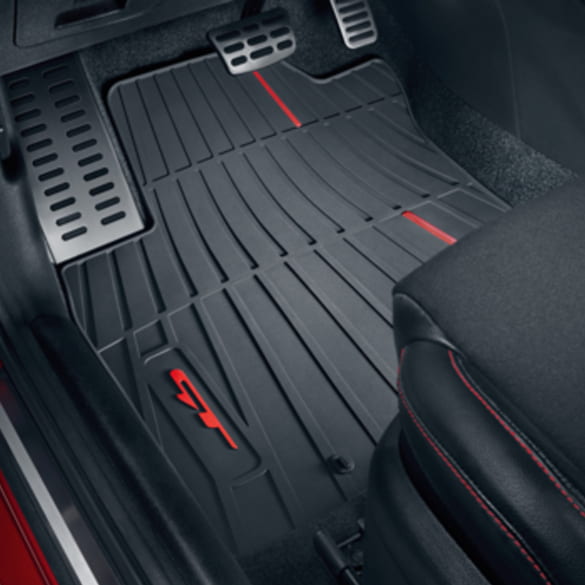 GT Rubber floor mats set 4-piece KIA Ceed Sportswagon CD | J7131ADE00GT-Ceed-SW-CD GT Rubber floor mats set 4-piece KIA Ceed Sportswagon CD | J7131ADE00GT-Ceed-SW-CD