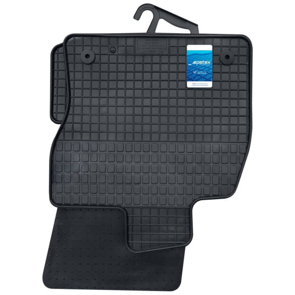 Petex Rubber floor mats VW Golf VIII sedan 4-piece black